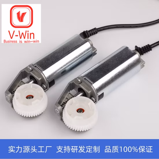 Versatile Industrial DC Worm Gear Motor for Standing Desk Height Adjustable - Low Noise Motor and Hi