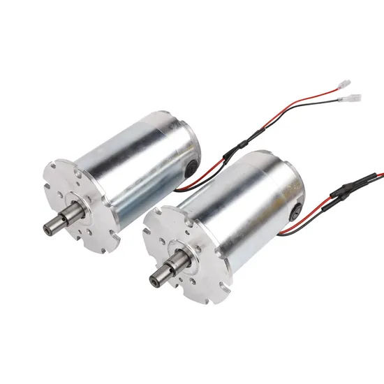 GB-3045-10 Adjustable-Speed 12V/24V Brushed Worm Gear DC Motor with Brake and Dual Hall Sensor
