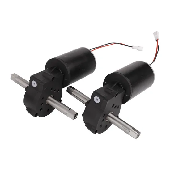 Output Shaft 10mm 12V 24V DC Worm Gear Motor with Sensor Encoder Brake - Screw Drive Actuator and Le